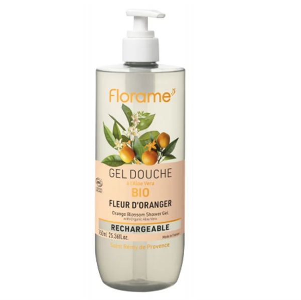 Organik Sülfatsız Portakal Çiçeği Duş Jeli 750 ml