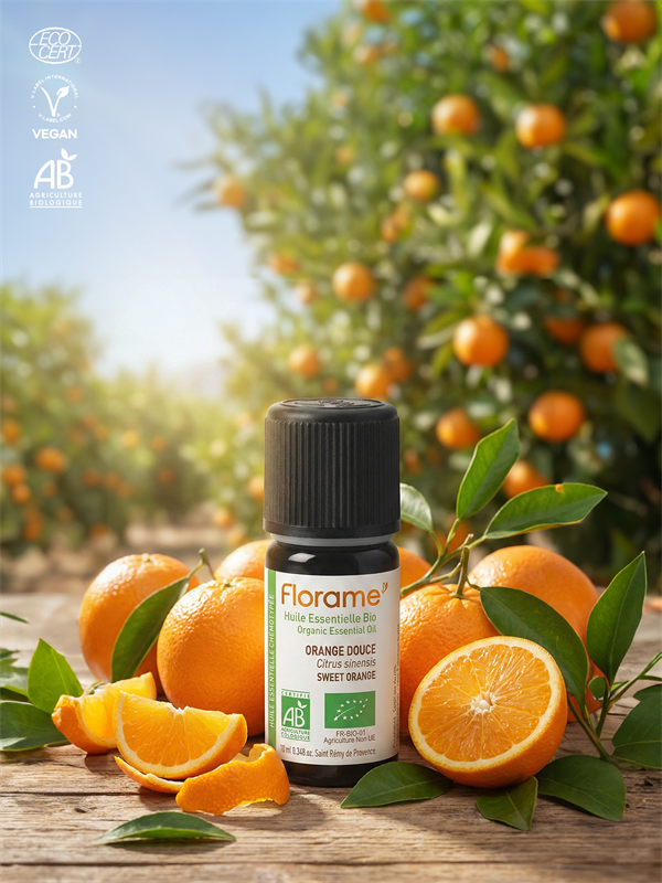 Organik Portakal Uçucu Yağı (Citrus cinensis)-10 ml