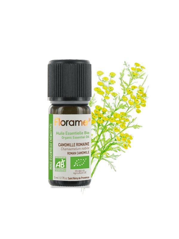 Organik Roman Papatyası Uçucu Yağı (Chamaemelum nobile)-5 ml