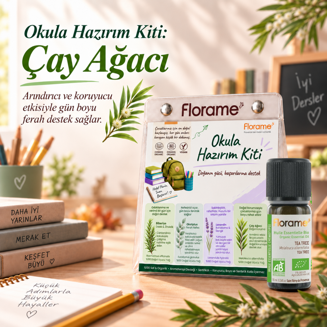 Okula Hazırım Kiti Çay Ağacı