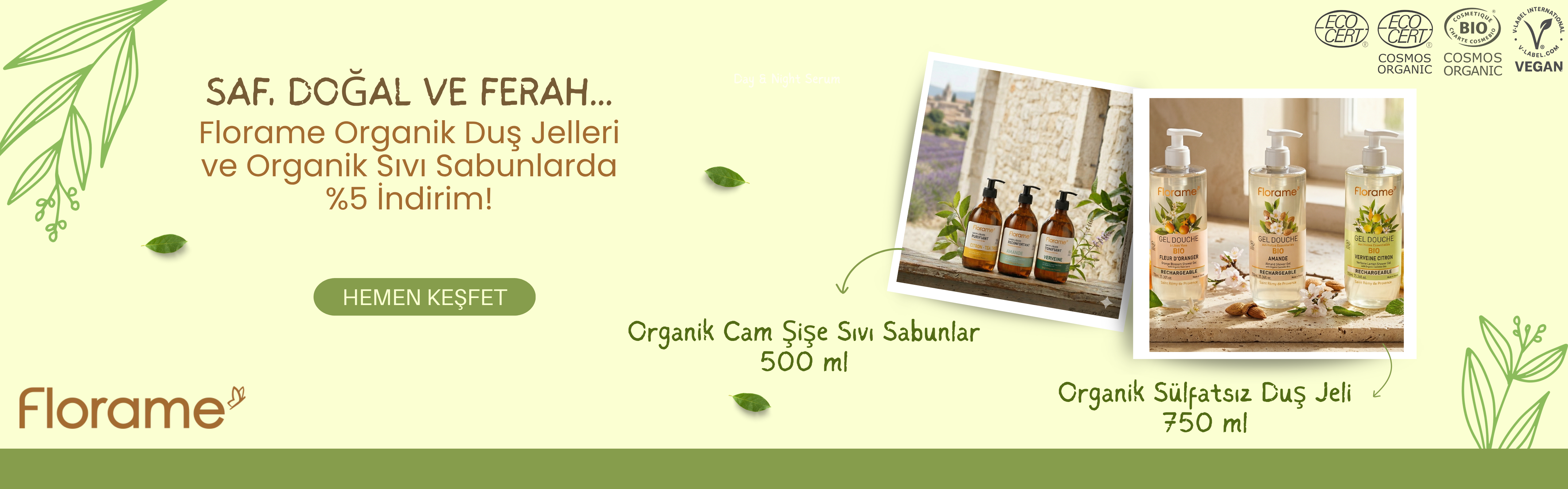 Duş Jeli ve Sıvı Sabunlarda İndirim 