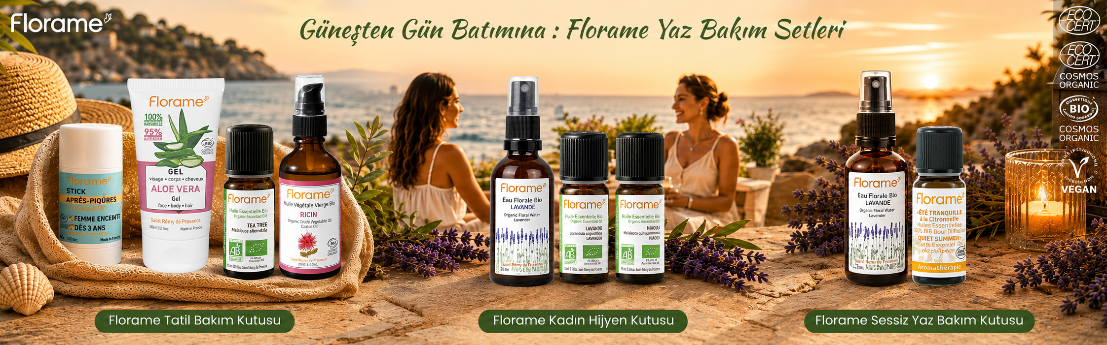 Florame Yaz Bakım Setleri