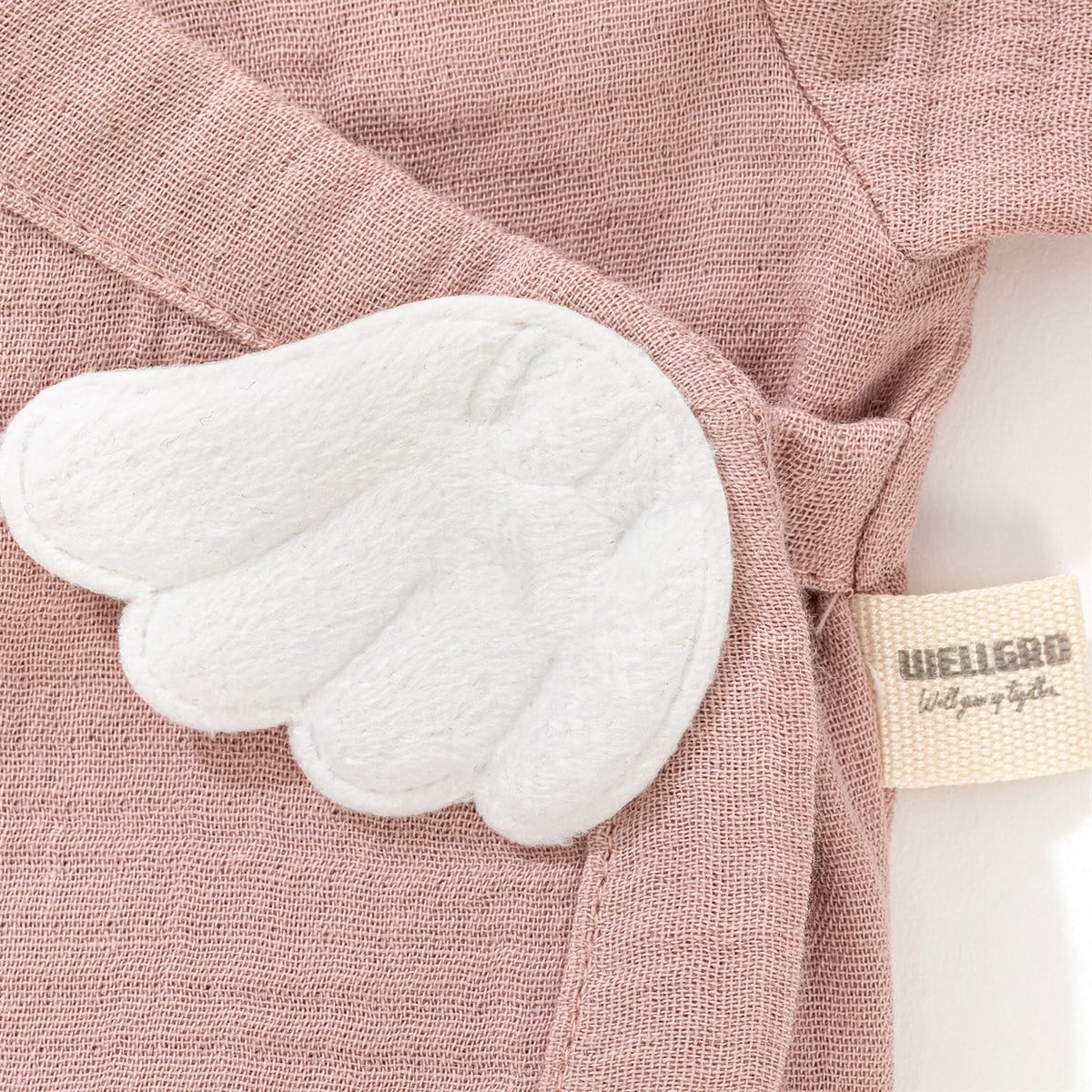Angel Wings  Müslin 5li Yeni Doğan Seti-Pembe