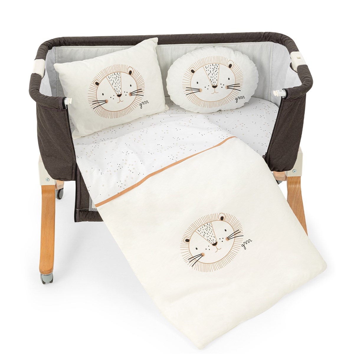 Wellgro Baby Lion Anne Yanı 5 Parça Bebek Uyku Seti