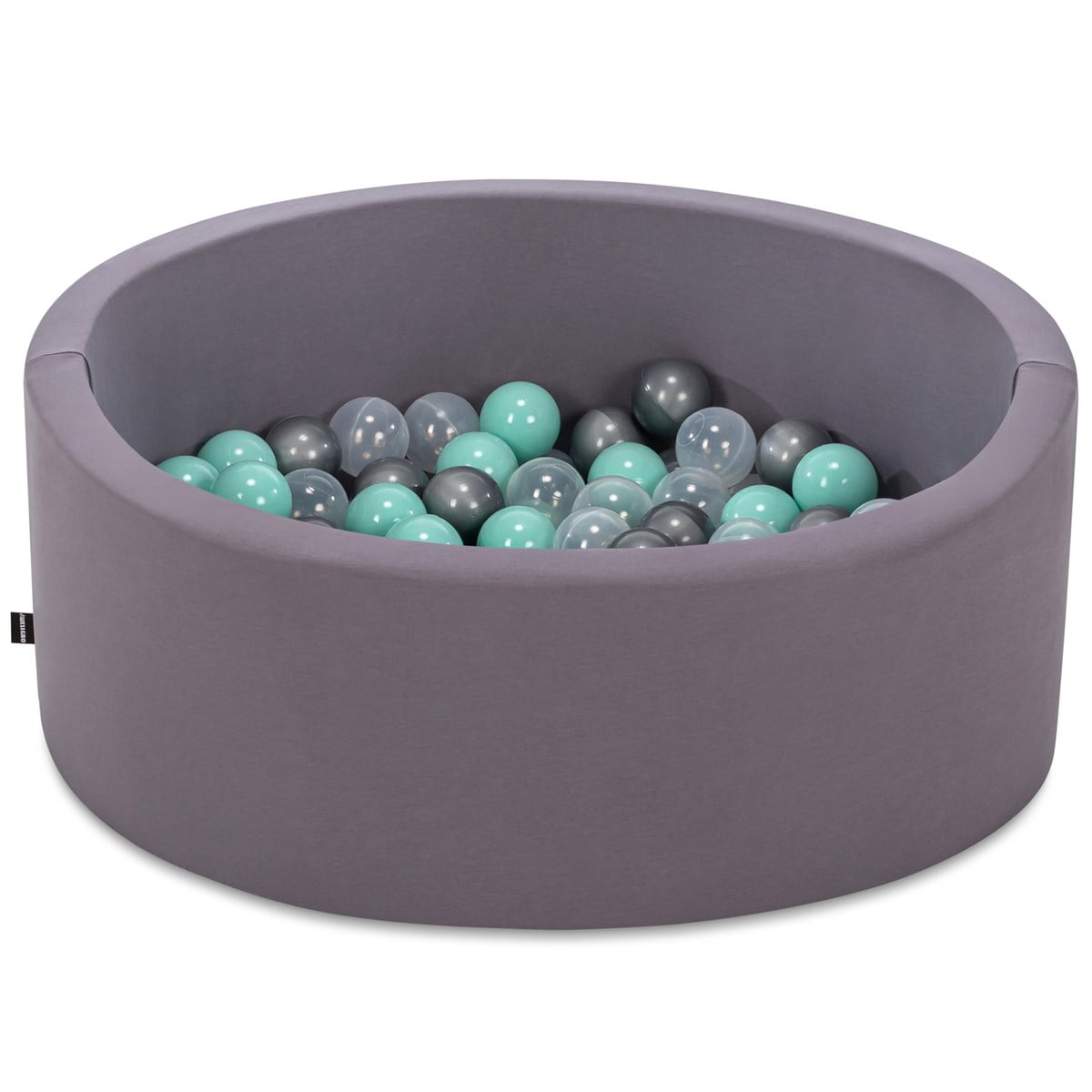 Wellgro Bubble Pops Gri Top Havuzu-Gri/Şeffaf/Mint