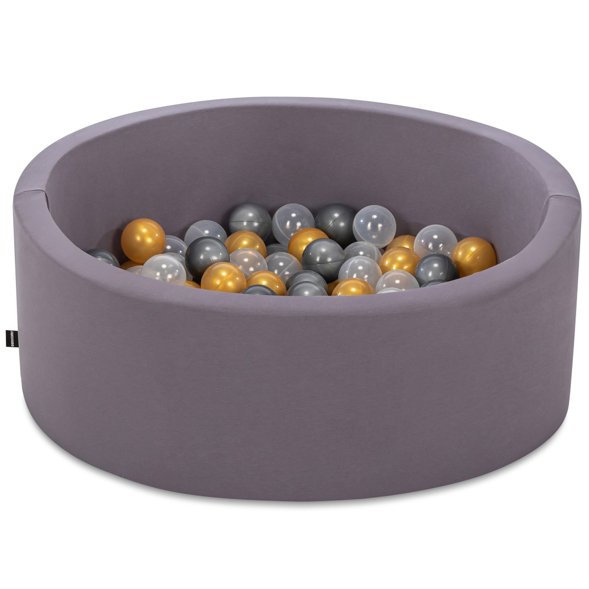 Wellgro Bubble Pops Gri Top Havuzu-Gri/Şeffaf/Gold