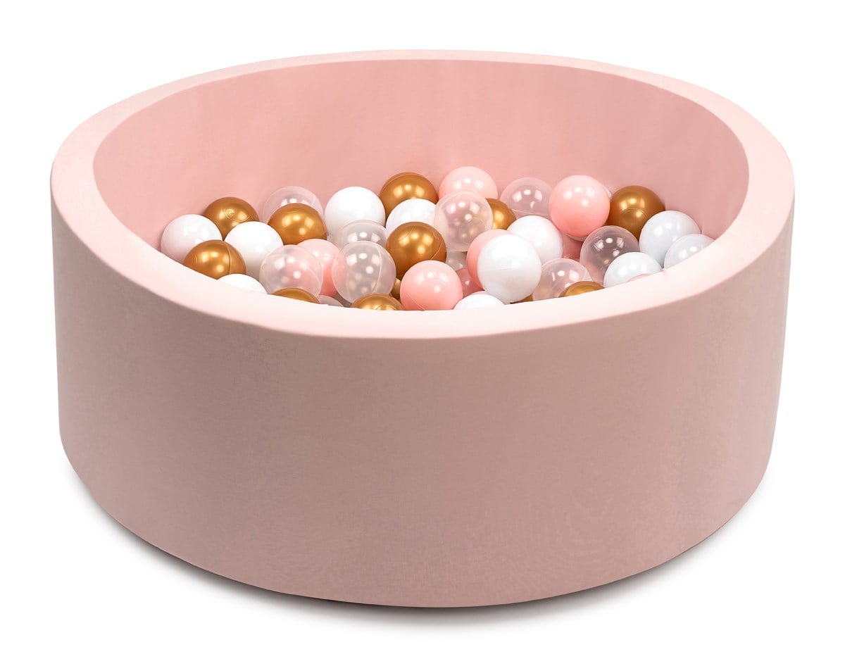 Wellgro Bubble Pops Pembe Top Havuzu  - Pembe/Beyaz/Seffaf/Gold Top 