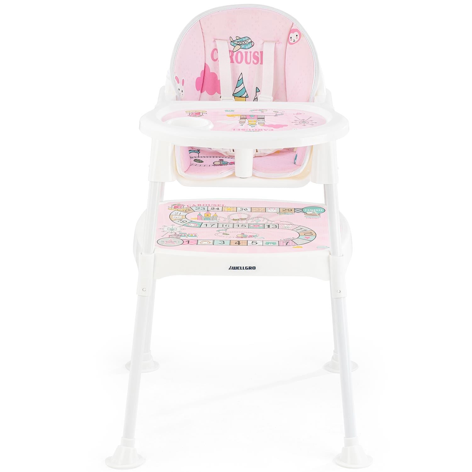 Wellgro Carousel Çalışma Masalı Mama Sandalyesi