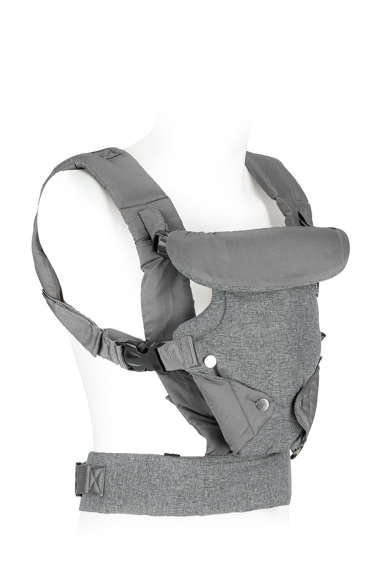Wellgro Comfy 4 in 1 Kanguru, Bebek Taşıma Kangurusu