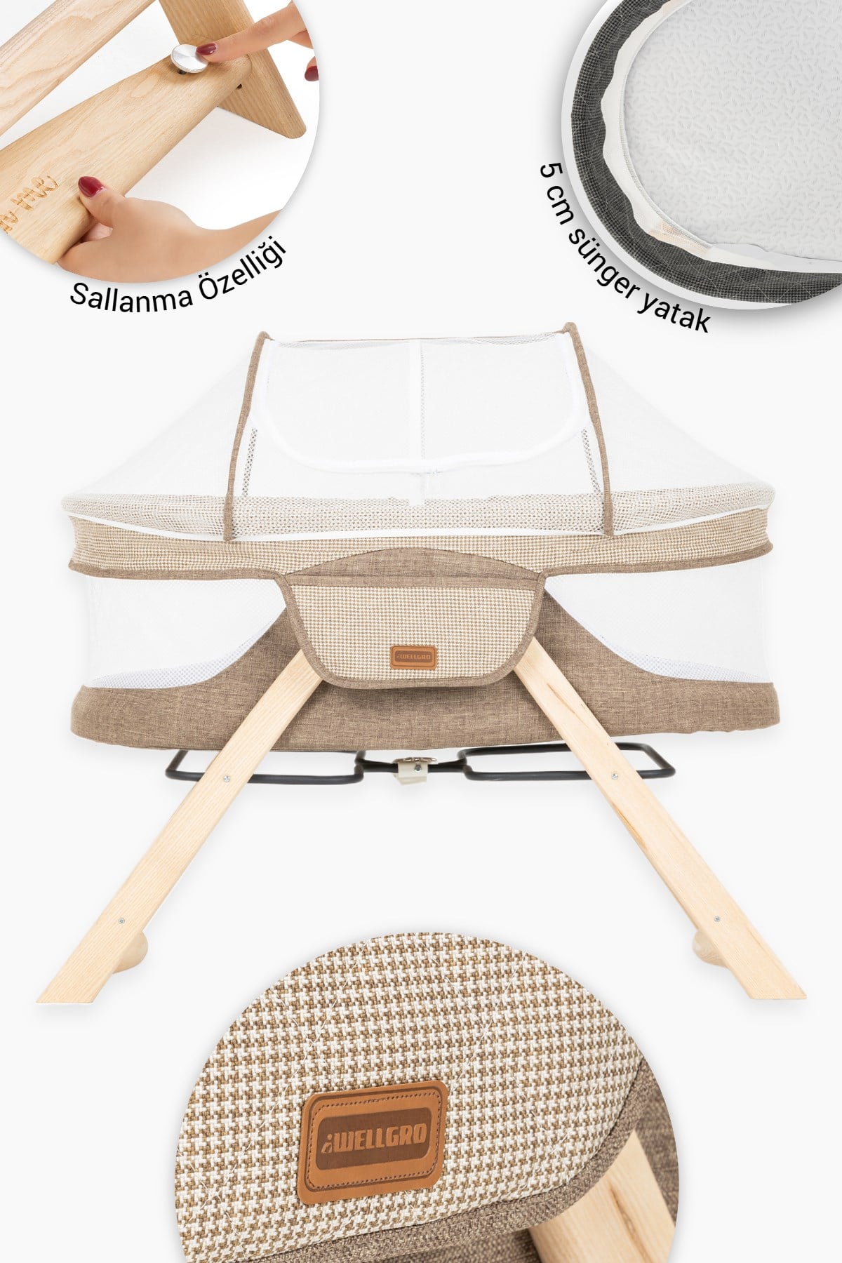 Wellgro Go with Me -Beige