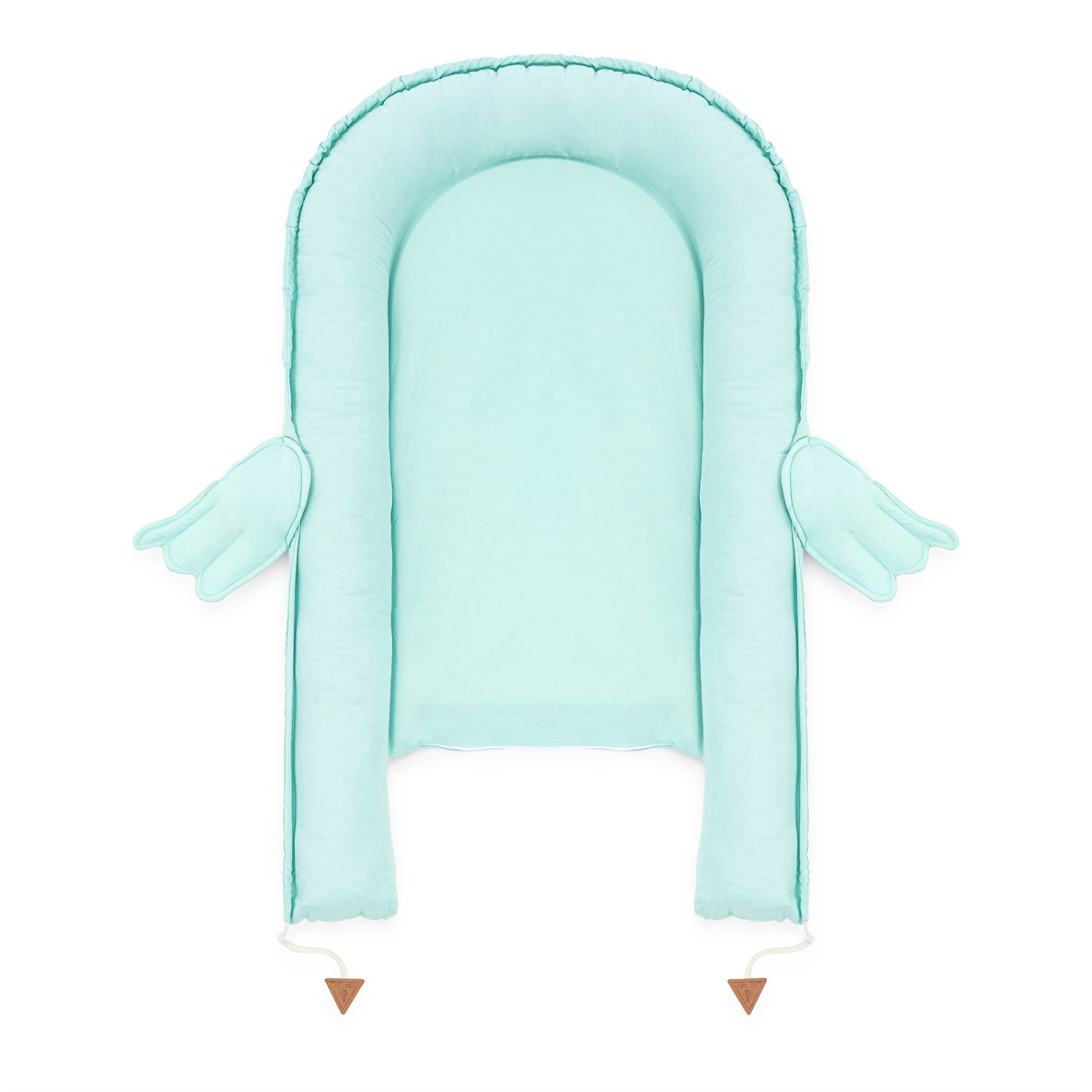 Wellgro Melek Kanatlı Anne Yanı Bebek Yatağı Babynest-Mint ,İlk Yatağım, Oyuncak Barlı Bebek Yuvası