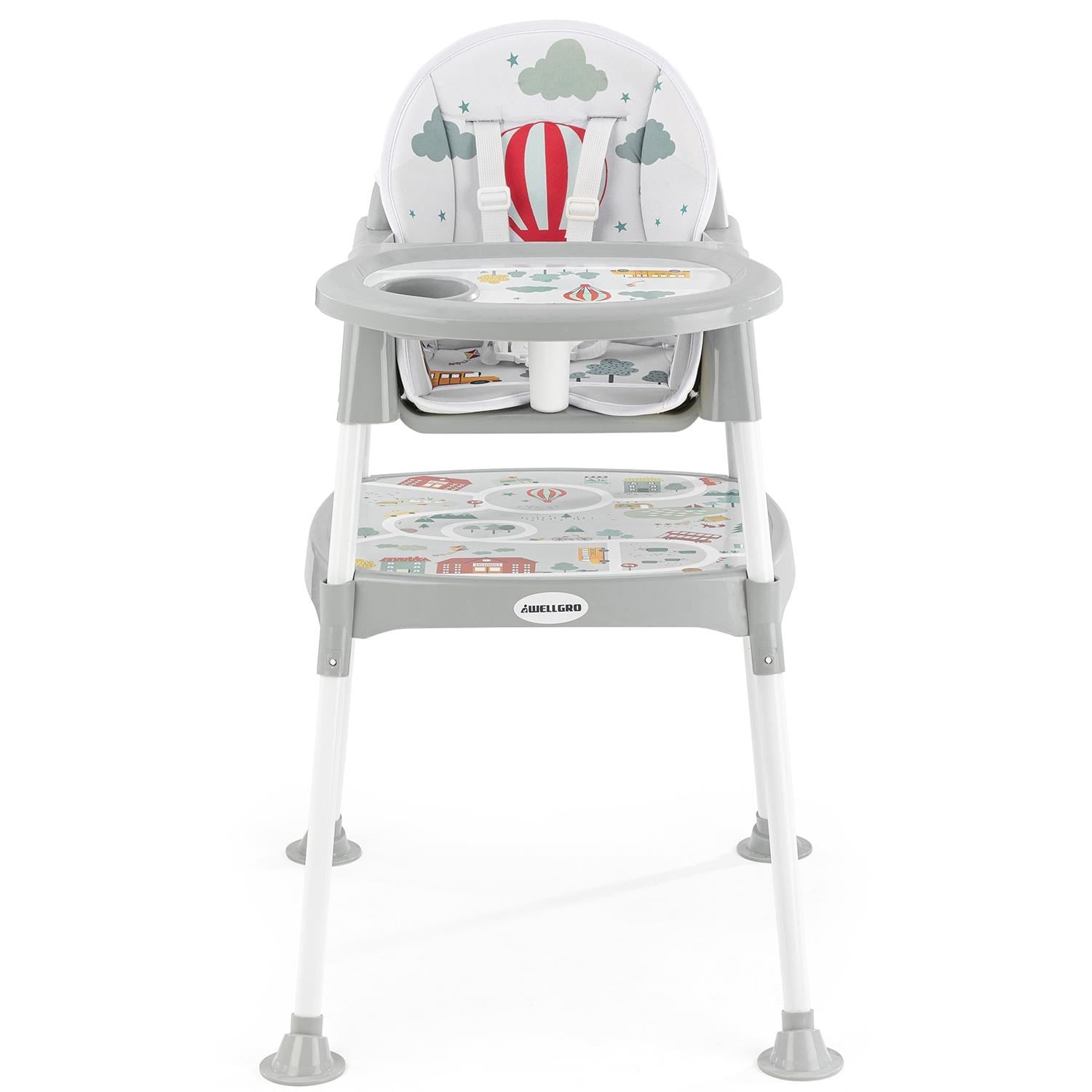 Wellgro RoadMap Çalışma Masalı Mama Sandalyesi