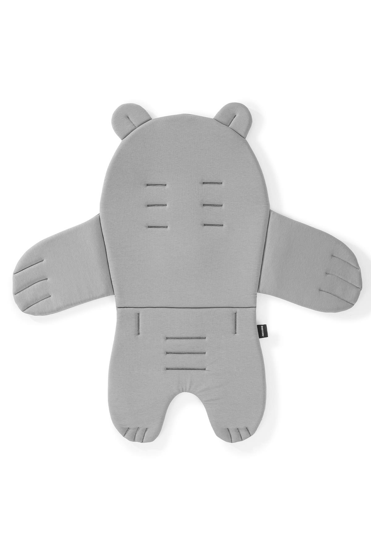 Wellgro Teddy Bear Çok Fonksiyonlu Penye Ped, Bebek Arabası Minderi