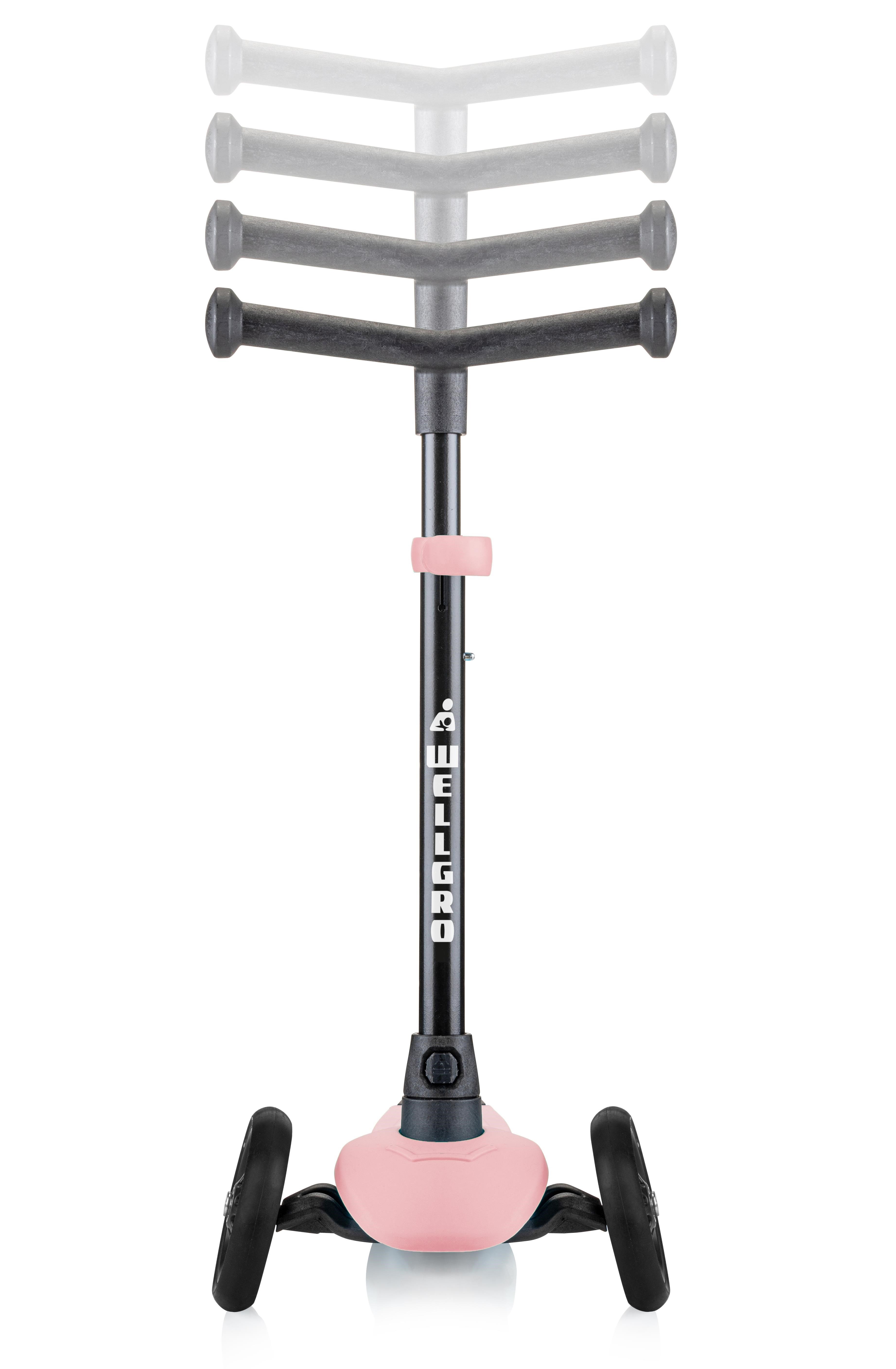 Wellgro Turbo Scooter, 3 Tekerli Yükseklik Ayarlı Çocuk Scooter - Pembe
