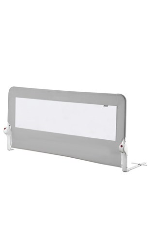 Wellgro 180*65 cm Gri Yatak Bariyeri, Yatak Korkuluğu