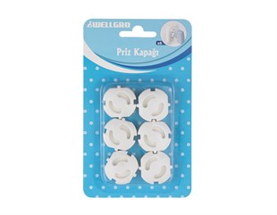 Wellgro 6 lı Priz Kapağı