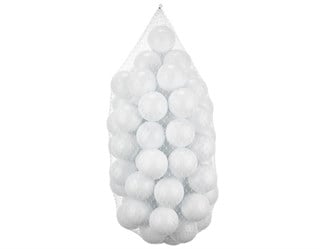 Wellgro 7 Cm Top Havuzu Topu 150 Adet Siyah, Şeffaf, Beyaz