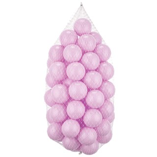 Wellgro 7 Cm Top Havuzu Topu 150 Adet Mint, Şeffaf, Lila