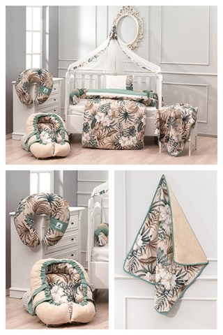 Wellgro 9 Parça Hoşgeldin Bebeğim Seti, Tropical