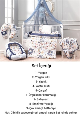 Wellgro 9 Parça Hoşgeldin Bebeğim Seti, Adventure
