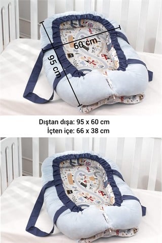 Wellgro Adventure Babynest Bebek Yatağı Anne Yanı Bebek Yatağı