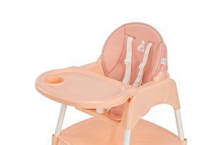 Wellgro Angel Melek Kanatlı Çalışma Masalı Somon Mama Sandalyesi -Çift Pedli