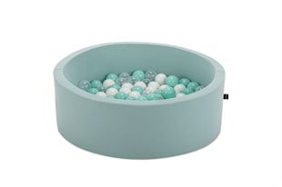 Wellgro Bubble Pop Top Havuzu-Mint/Beyaz/Şeffaf