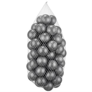 Wellgro Bubble Pops Gri Top Havuzu  - Gri/Beyaz/Seffaf/Pembe Top 
