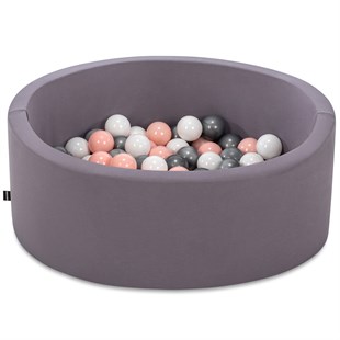 Wellgro Bubble Pops Gri Top Havuzu-Gri/Pembe/Beyaz