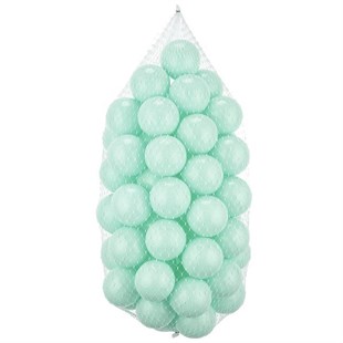 Wellgro Bubble Pops Gray Ball Pool-Grey/Gold/Mint