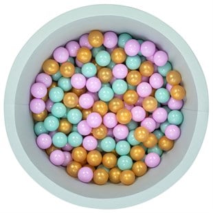 Wellgro Bubble Pops Mint Ball Pool-Mint/Lilac/Gold