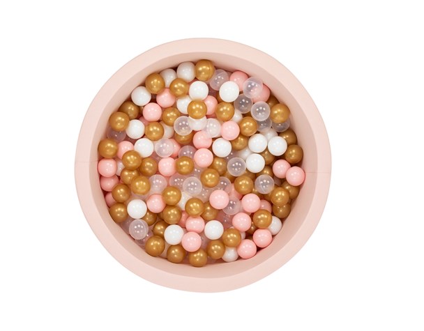 Wellgro Bubble Pops Pembe Top Havuzu  - Pembe/Beyaz/Seffaf/Gold Top 