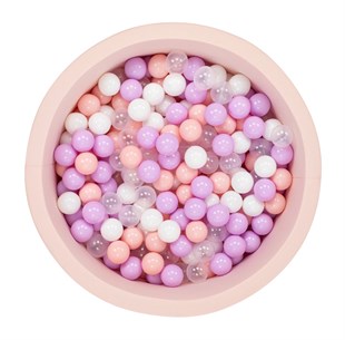 Wellgro Bubble Pops Pembe Top Havuzu  - Pembe/Beyaz/Seffaf/Lila Top 