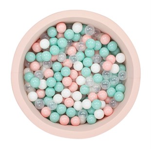 Wellgro Bubble Pops Pembe Top Havuzu  - Pembe/Beyaz/Seffaf/Mint Top 
