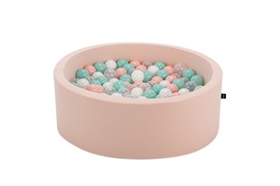 Wellgro Bubble Pops Pembe Top Havuzu  - Pembe/Beyaz/Seffaf/Mint Top 