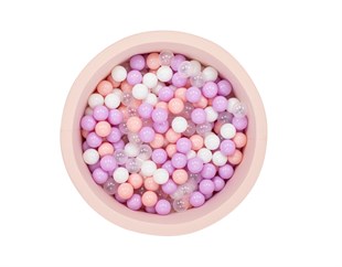 Wellgro Bubble Pops Pembe Top Havuzu  - Pembe/Beyaz/Seffaf/Lila Top 