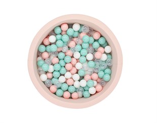 Wellgro Bubble Pops Pembe Top Havuzu  - Pembe/Beyaz/Seffaf/Mint Top 