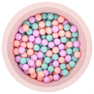 Wellgro Bubble Pops Pink Ball Pool-Pink/Lilac/Mint