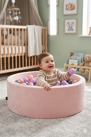 Wellgro Bubble Pops Pembe Top Havuzu-Pembe/Lila/Gri