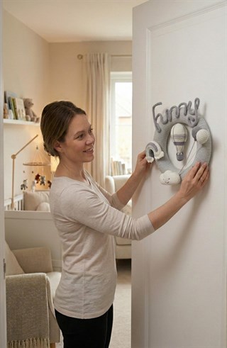 Wellgro Cuddly Amigurumis Balon Çocuk Odası Kapı & Duvar Süsü