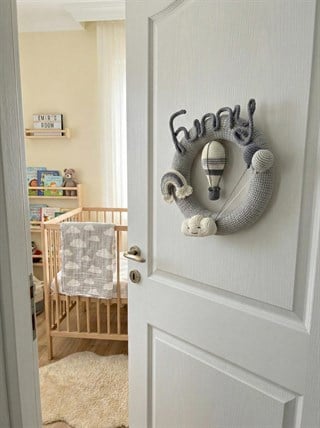 Wellgro Cuddly Amigurumis Balon Çocuk Odası Kapı & Duvar Süsü