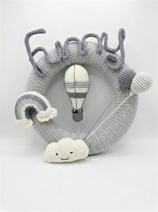 Wellgro Cuddly Amigurumis Balon Çocuk Odası Kapı & Duvar Süsü