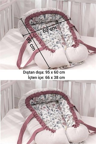 Wellgro Flower Babynest Bebek Yatağı Anne Yanı Bebek Yatağı