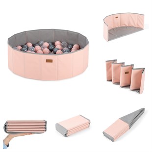 Wellgro Folding Activity and 150 Ball Pool - Pink