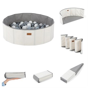 Wellgro Folding Activity and 150 Ball Pool - Ecru