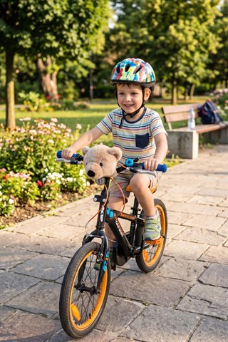 Wellgro Softyheads Çok Amaçlı Peluş Aksesuar - Scooter, Bisiklet, Bebek Arabası Başlığı, Kahve Ayı