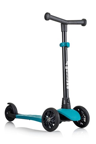 Wellgro Turbo 3 Tekerli Yükseklik Ayarlı Scooter, Yeşil