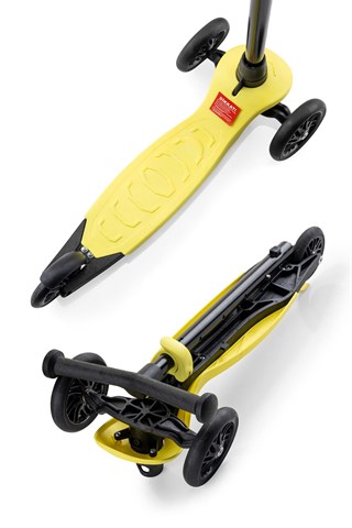 Wellgro Turbo Scooter, 3 Tekerli Yükseklik Ayarlı Çocuk Scooter- Sarı