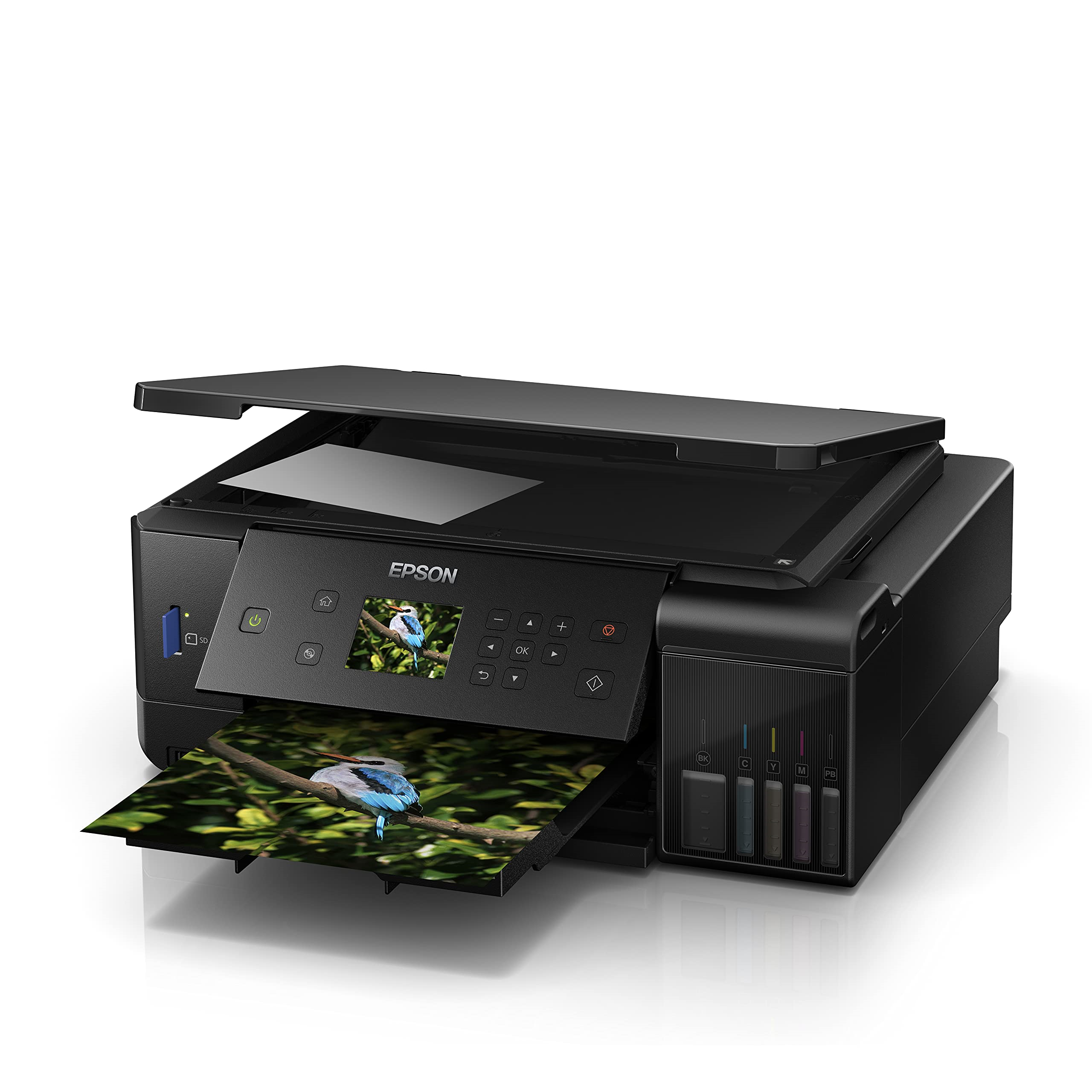 Epson L7160 Wi-Fi + Tarayıcı + Fotokopi Renkli Çok Fonksiyonlu Tanklı Mürekkep Püskürtmeli Yazıcı (Kutu Hasarlı))