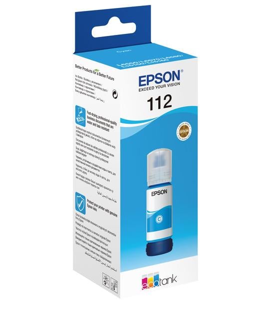 Epson Ecotank L6490 Cyan Mavi Orıjınal Mürekkep